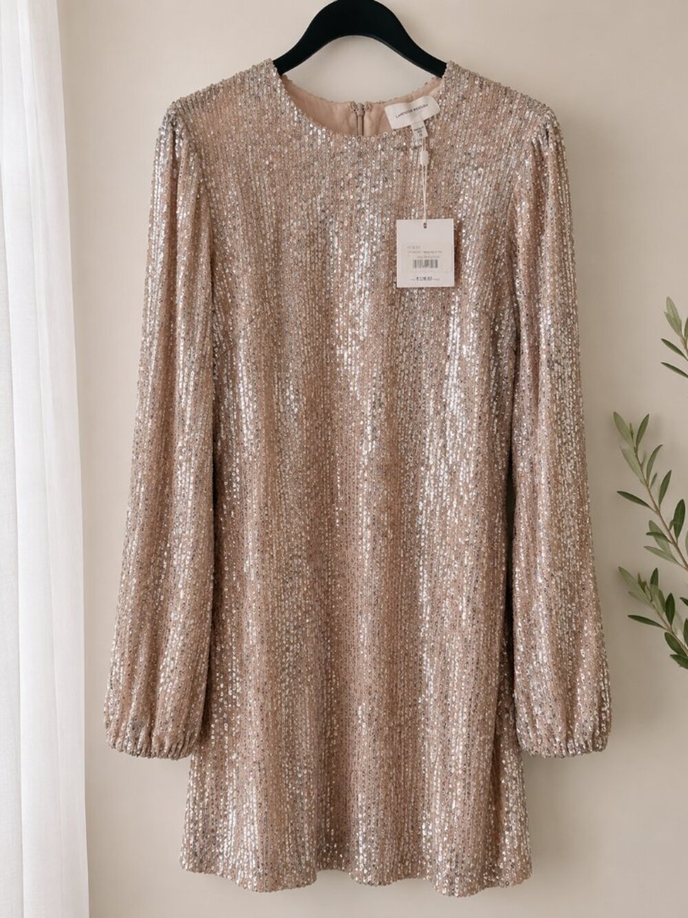 Lavender Brown Sequin Mini Dress ✨ NWT | $100 Retail